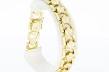 14 Karat Gelbgold Retro armband - 20 cm