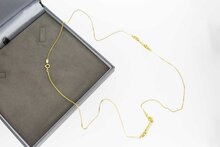 14 Karat Gold Venezianer Kette- 80 cm