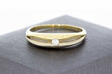 Gold Diamantring 14 Karat - 19,9 mm