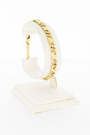 14 Karat Panzer Infinity Armband - 19,5 cm