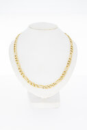 Figaro Gelb Gold Kette 750 - 58,0 cm