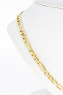 Figaro Gelb Gold Kette 750 - 58,0 cm