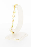 14 karaat goud Gourmet armband -  22,5 cm