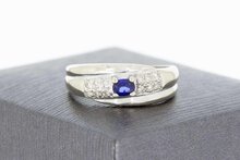 Edelstein Goldring 18 Karat - 18,6 mm