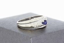 Edelstein Goldring 18 Karat - 18,6 mm