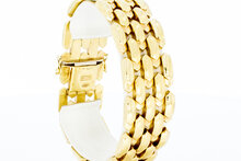14 Karat Gold Vintage Barren Armband - 19,1 cm