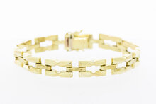 14 Karat Gold Barren Armband - 18,7 mm