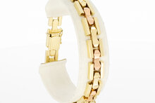 Vintage Goldbarren Armband 14 Karat - 19 cm