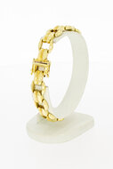 14 Karat Gold Retro Armband - 19 cm