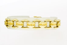 14 Karat Gold Retro Armband - 19 cm