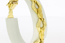 14 Karat Gelbgold Retro Armband - 19 cm
