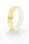 Breites Vintage Gliederarmband 585 Gold - 18,5 cm