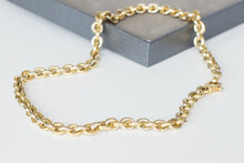 Goldene Erbskette 14 Karat - 46 cm