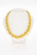 Geflochtene Choker 750 Gold - 41 cm