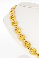 Geflochtene Choker 750 Gold - 41 cm