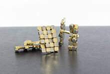 Manschettenkn&ouml;pfe 585 Gold - 1,8 cm