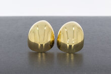 Klassische Ohrclips 585 Gold - 2,8 cm