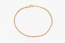 585 byzantinisches Goldarmb&auml;ndchen - 19,6 cm