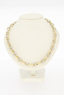 Goldkette 585 Bicolor Gold - 45,5 cm
