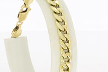 Panzerarmband 585 Gold &ndash; 19,5 cm