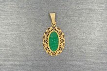 Filigraner Anh&auml;nger 585 Gold &ndash; 3,1 cm