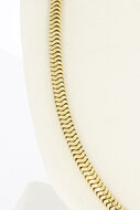 Schlangen Collier 585 Gelbgold - 42 cm