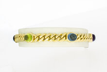 Edelstein Armband 585 Gold - 19,1 cm