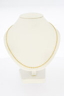 Anker-kette 14 Karat Gelbgold - 53 cm