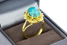 T&uuml;rkisring 18 Karat Gelbgold - 17,6 mm