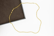 Anker Kette 18 Karat Gold &ndash; 56,5 cm