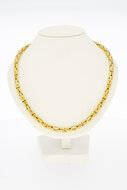 Byzantinische Gold Kette 14 Karat - 80,5 cm