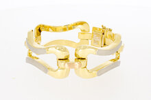 18 Karat Gold Designer Armband - 20 cm