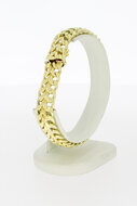 Geflochtenes Armband 14 Karat Gold - 20,5 cm