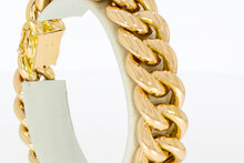 Panzerarmband 18 Karat Gold - 19,4 cm