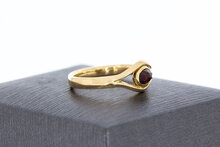 Vintage Granat Ring 14 Karat - 17,4 mm