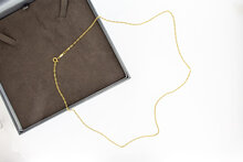 Anker Kette 18 Karat Gold - 60,4 cm