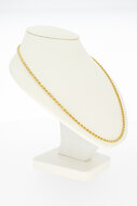 18 Karat Gold Kordelkette - 49,6 cm