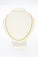 18 Karat Gold Kordelkette - 49,6 cm