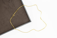 Venezianer Choker 750 Gelbgold - 45 cm