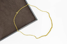 Kordel Choker 14 Karat Gold - 41,7 cm