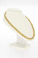Byzantinische K&ouml;nigskette 18 Karat Gold - 68 cm