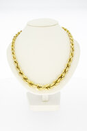 Ropechain 14 Karat Gelbgold - 51,7 cm