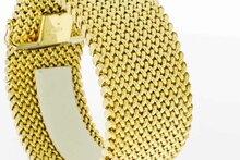 Retro Armband 14 Karat Gold - 19,5 cm