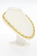 Ankerketting 18 karaat goud - 64,3 cm
