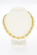 Ankerketting 18 karaat goud - 64,3 cm