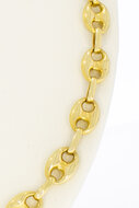 Ankerketting 18 karaat goud - 64,3 cm