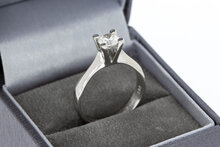 Saphir Solit&auml;rring 585 Gold - 17,8 mm