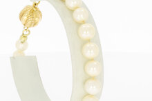 Perlen Armband 585 Gelbgold - 21 cm