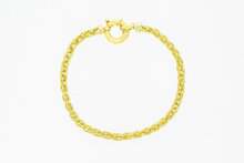 Fuchsschwanz Gold Armband 14 Karat - 23 cm