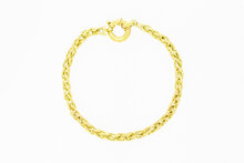 Fuchsschwanz Gold Armband 14 Karat - 25,3